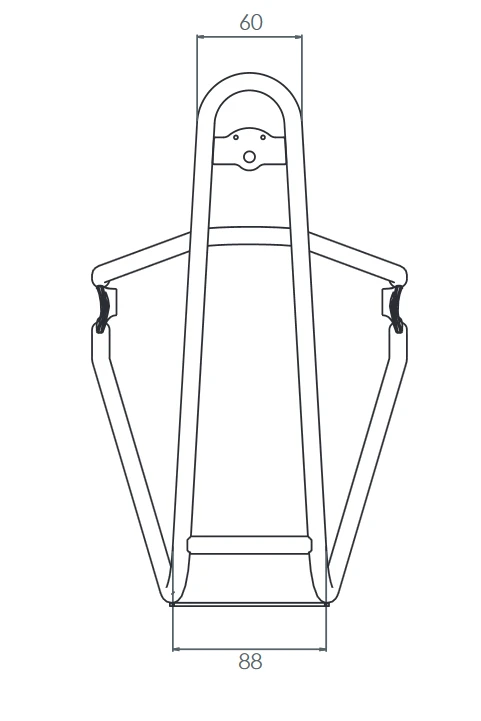 Tubus Porte-bagages Fly Evo 26" - 28" Noir - Image 3