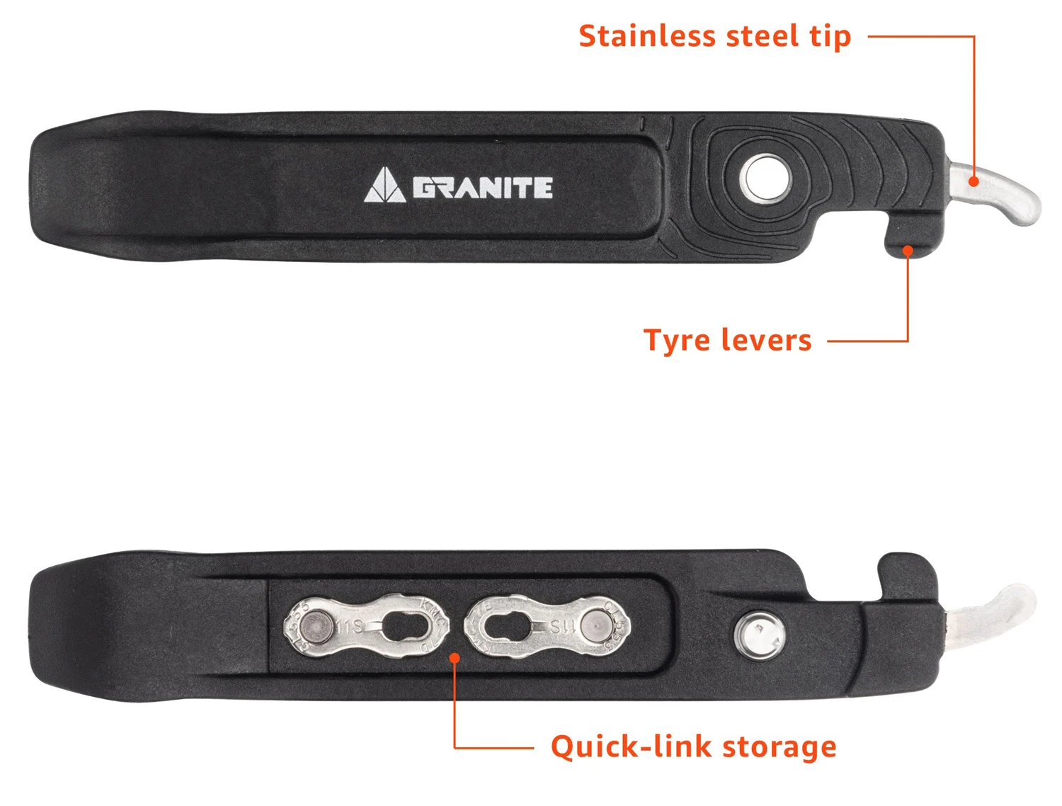 Démonte-pneus Talon Avec Pince à Chaîne - Image 4