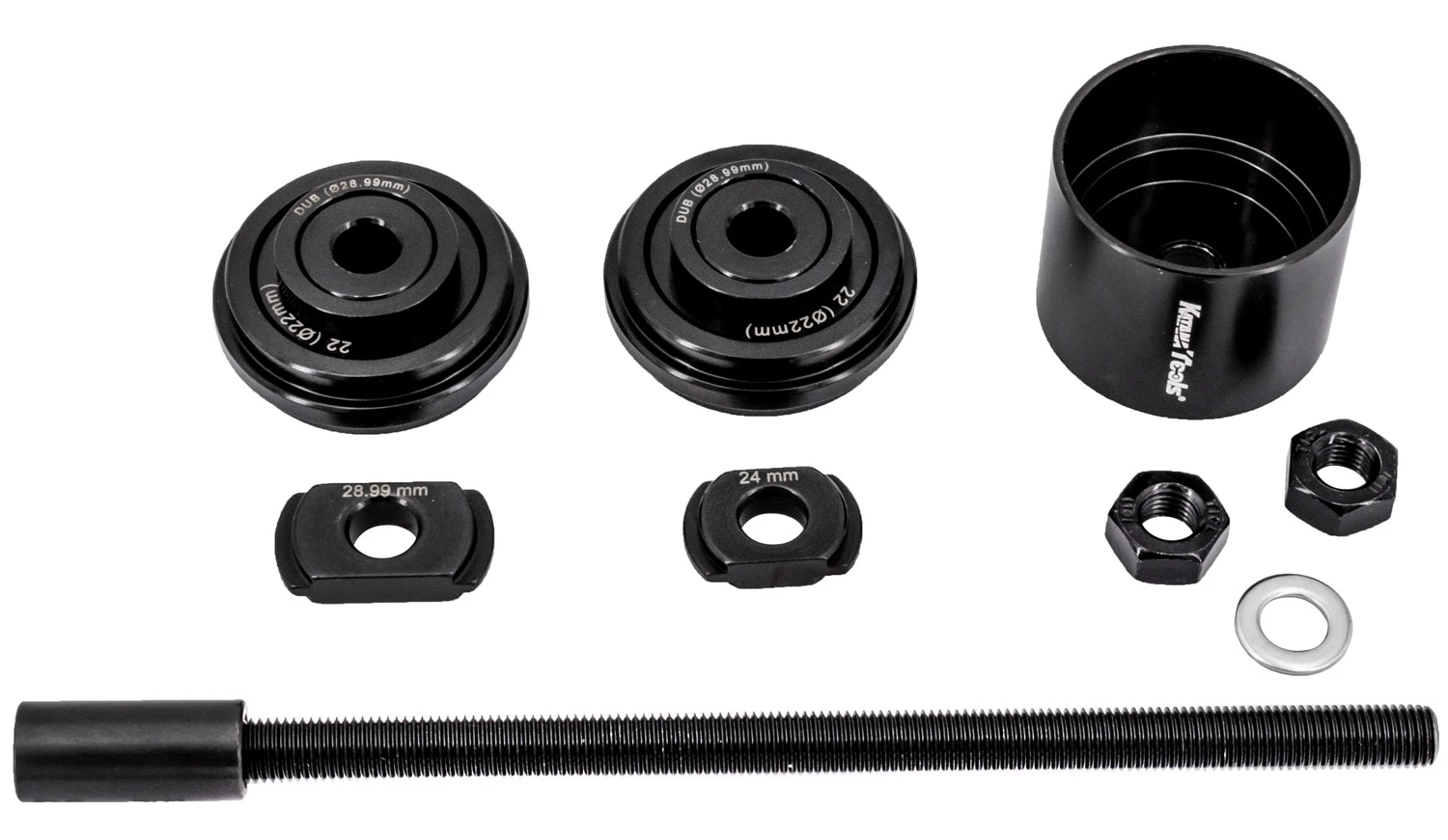 Katana BCT-2 Kit D'outils De Montage Et De Démontage 4 En 1 Pour Roulements Internes Press-Fit - Image 3