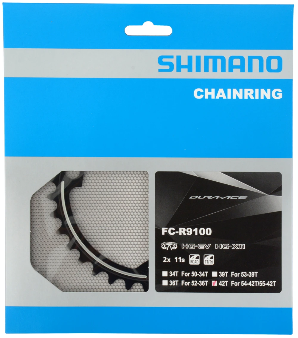 Shimano Plateau DURA ACE Pour FC-R9100 55-54/42 Dents - Image 6