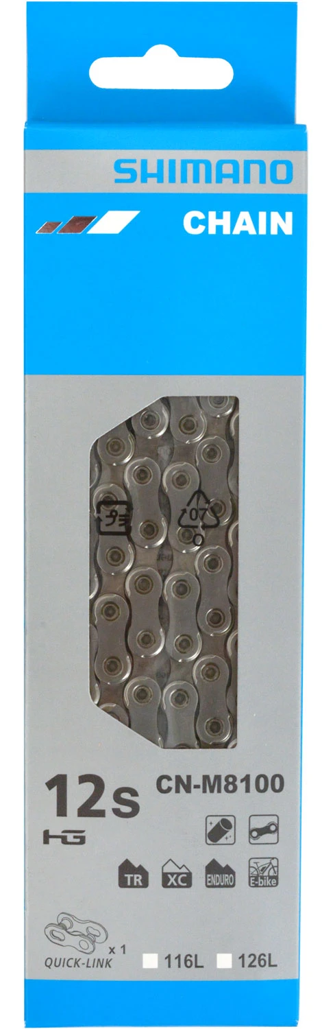 Shimano XT CN-M8100 Chaîne à 12 Vitesses Avec Quick-Link - Image 6
