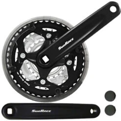 SUNRACE FCM513 Manivelle Carrée 6/7/8 Vitesses 42/34/24 152mm