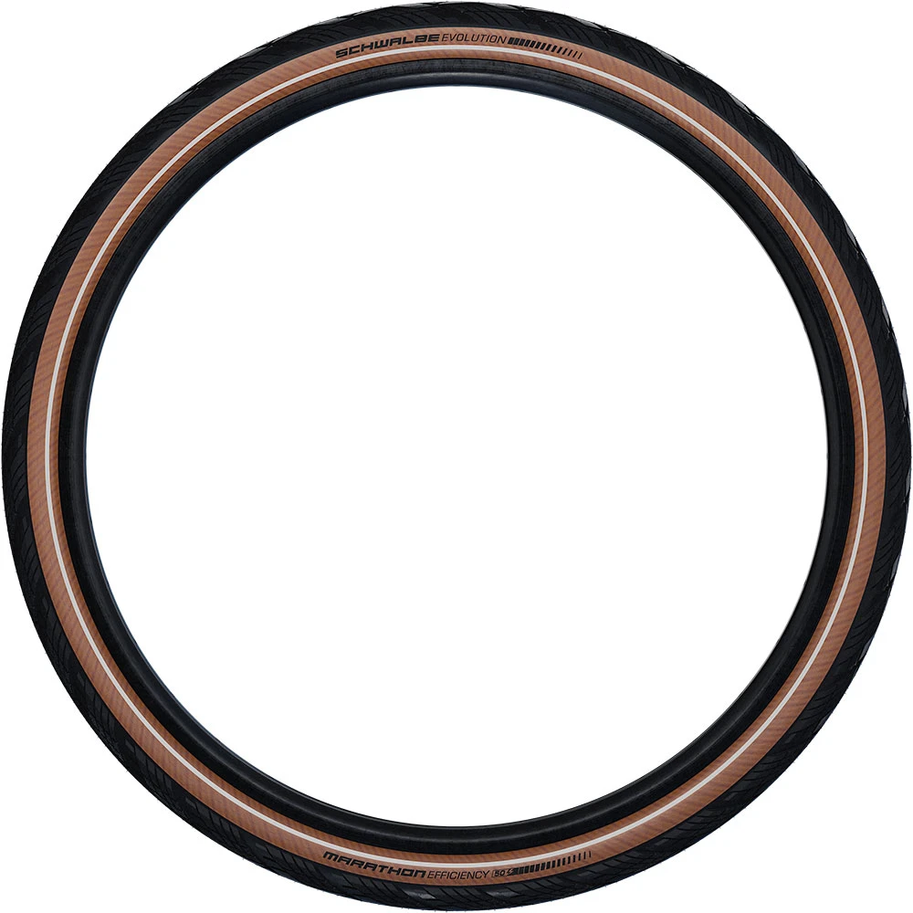 Schwalbe Marathon Efficiency Evo Super Race 28x2,15" Addix E-50 Pneu Pliant Transparent - Image 2